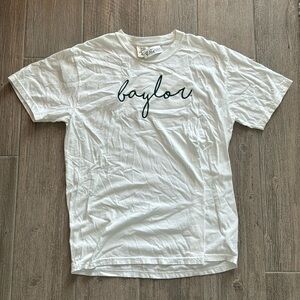 super cute NWT size L white Baylor tee shirt from Comfort Colors